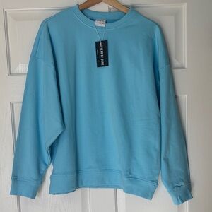 Year of Ours Sky Blue Crewneck Sweater